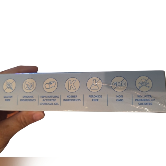 Real White by Primal Life Teeth Whitening System Led Blue Light 20 Treatments - Picture 7 of 7